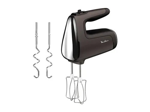 Amasadora | MOULINEX Powermix Silence HM653910, 600 W, 6 velocidades, Marrón