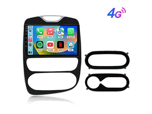 Autorradio | Renault Clio 4 2017-2019 HEXINEX, 10 "", carplay, android auto, GPS, SWC, WIFI, GPS, black