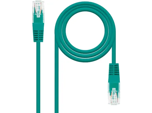 Cable de red | NANOCABLE 10.20.0400-GR, Cat-6, , Verde