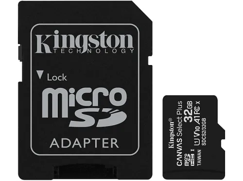Tarjeta Micro SD | KINGSTON 32GB/C10/100MBS/SD/SDCS2/32GB