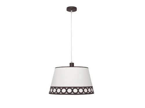 Lámpara colgante | Dalia FABRILAMP, Beige / Marrón