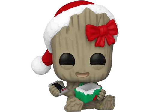 Figura Funko Pop! | FUNKO MARVEL - POP GROOT (HOLIDAY)