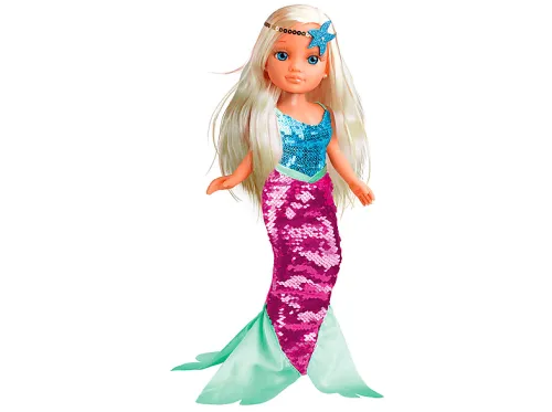 Muñeca | GIOCHI PREZIOSI Nancy Un Día de Sirena, 46 cm, 3 año(s), Plastico