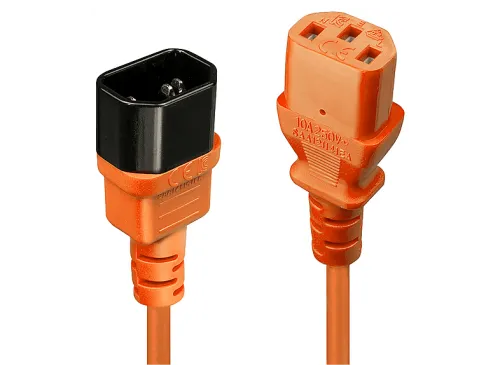 Cable de alimentación | LINDY 30475, Naranja