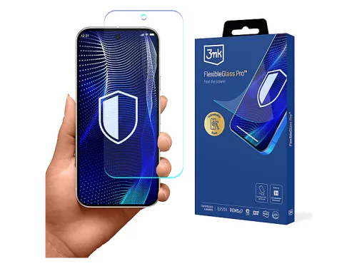 Protector pantalla móvil | Google Pixel 10/ 10 Pro - FlexibleGlass Pro 3MK, Google, Google Pixel 10/ 10 Pro, Cristal híbrido