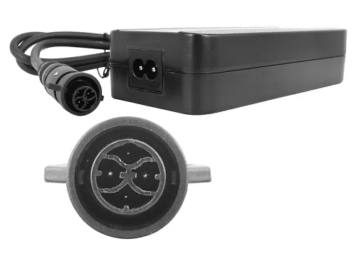 Cargador bicicleta eléctrica | POWERSMART para Confluence Apex 1, Negro