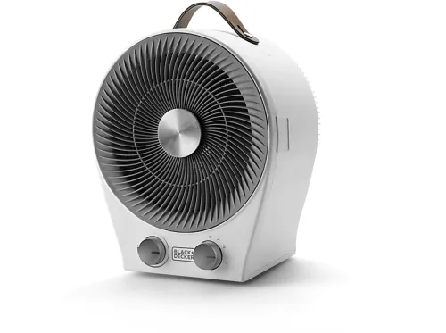 Calefactor portátil | BLACK & DECKER BXFSH2000E, 2000 W, Blanco