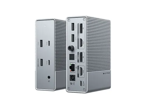 Docking Station | HYPERDRIVE UNIVERSAL GEN2 15-IN-1 USB-C TRIPLE VI TARGUS, Gris