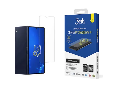 Protector pantalla móvil | Samsung Galaxy Z Fold 6 (frontal) - 3mk SilverProtection+ Folded Edition 3MK, Samsung, Samsung Galaxy Z Fold 6 (frontal), Película protectora