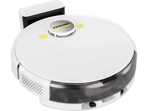 Robot aspirador | KÄRCHER 1.269-640.0, 5000 W, Potencia de succión 5000 Pa, Depósito 0,33 l, Autonomía 2 h, Blanco