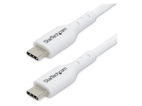 Cable USB-C a USB-C | STARTECH.COM USB2CC1MNCWHE, USB-C, USB-C, USB-C, Blanco