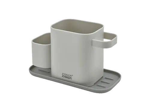Organizador para el hogar | JOSEPH JOSEPH Duo 851673 para fregadero, Crema