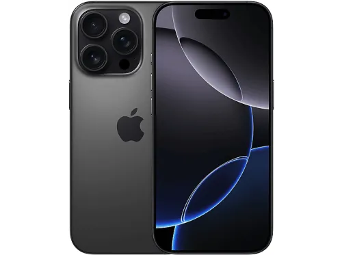 APPLE iPhone 16 Pro, Negro, Móvil iOS, 128 GB, 6,3 " Super Retina XDR, Ceramic Shield, 120 Hz, Recubrimiento oleofóbico, Anti-huellas, Apple, A18 Pro