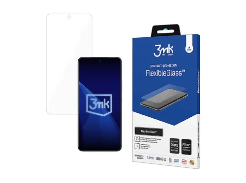 Protector pantalla móvil | Vivo V60 Lite 5G - FlexibleGlass 3MK, Vivo, Vivo V60 Lite 5G, Cristal híbrido