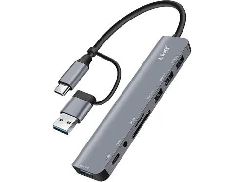 HUB USB | IT7948 LINQ, Gris