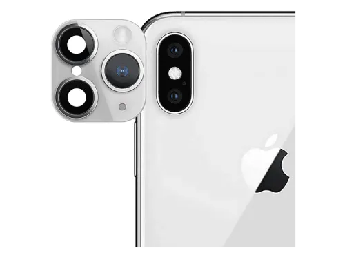 Protector pantalla móvil | PROTEKAM-3D-ALU-WH AVIZAR, Apple, iPhone 11, Vidrio templado