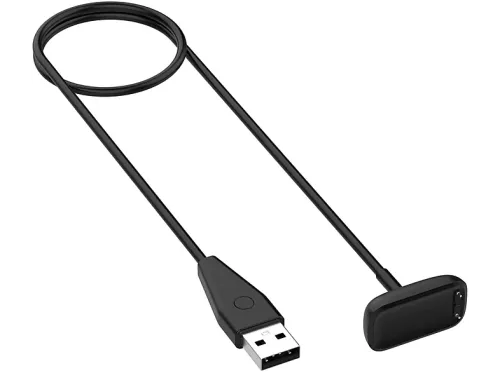 Cargador para smartwatch | Ajuste perfecto - incluye estación de carga - WIGENTO, Negro