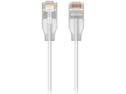 Cable de red | UBIQUITI UACC-Cable-Patch-EL-8M-W, Cat-6, , Translúcido, Blanco
