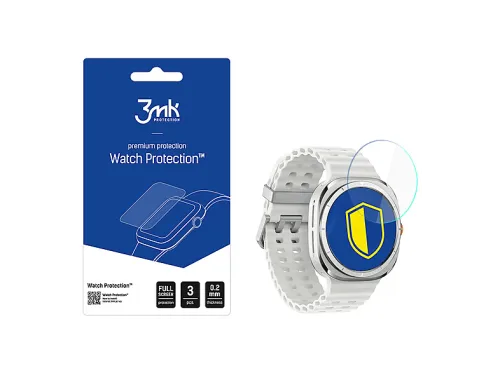 Protector pantalla smartwatch | Samsung Galaxy Watch 7 Ultra - Protección de reloj FlexibleGlass 3MK, Samsung, Samsung Galaxy Watch 7 Ultra, Cristal híbrido