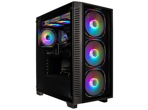 PC gaming | CAPTIVA Ultimate Gaming R10-3289, AMD Ryzen 7 9800X3D, 8 Núcleos, 64 GB RAM, 2 TB SSD, GeForce RTX™ 5090, Windows 11 Home, Negro