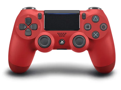 Mando gaming | DualShock 4 V2 SONY, PS4, Inalámbrica, Rojo