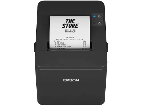 Impresora de recibos | EPSON TM-T20IV, Impresión térmica, 203 x 203 dpi, Negro