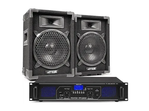 Altavoz de gran potencia | MAX8 FENTON, Black