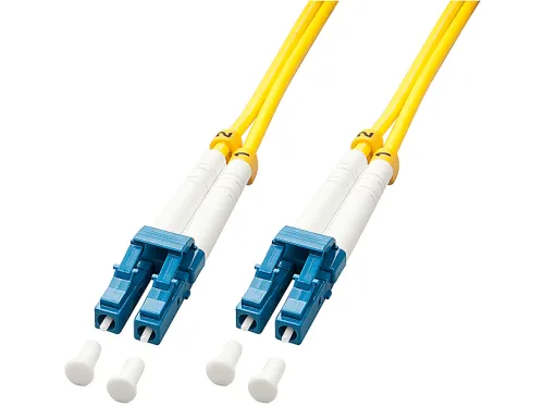 Cable de fibra óptica | LINDY LC/LC, OM2, , Amarillo