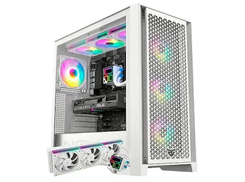 PC Gaming | PC RACING Ascent, Intel Core™ Ultra 7 265K, 64 GB RAM, 2 TB SSD, GeForce RTX™ 5070, Windows 11 Pro, Blanco