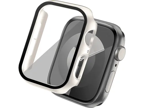 Protector pantalla smartwatch | Carcasa rígida Full Cover IMOSHION, Transparente