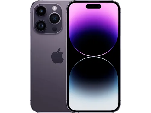 APPLE iPhone 14 Pro iPhone 14 Pro, Púrpura, Móvil iOS, 128 GB, 6 GB RAM, 6,1 " Super Retina XDR, Ceramic Shield, 120 Hz, Recubrimiento oleofóbico, Anti-huellas, Apple, A16
