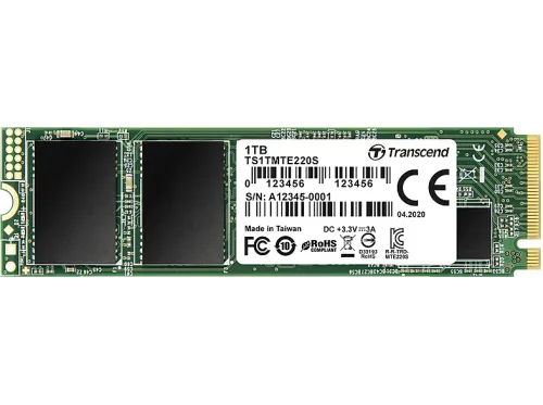 Disco duro SSD interno 1 TB | TRANSCEND TS1TMTE220S, Interno