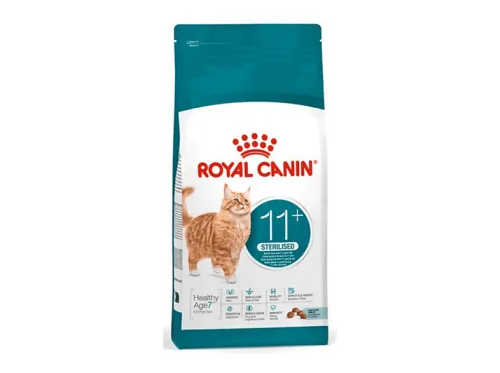 Pienso para gatos | ROYAL CANIN Ageing 11+ Sterilised Pienso para Gato de Edad Avanzada Esterilizado, 4 kg, para Gato