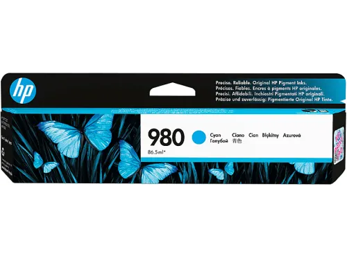 Cartucho de tinta | HP 980 Cyan Original Ink Cartridge