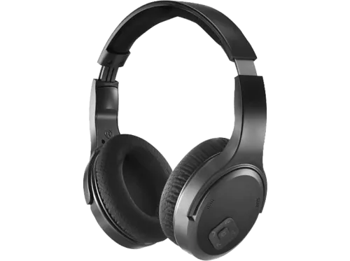Auriculares | Hama 00221847, Circumaurales, Bluetooth/Digital radio 2,4 GHz, 16 h Autonomía, Negro