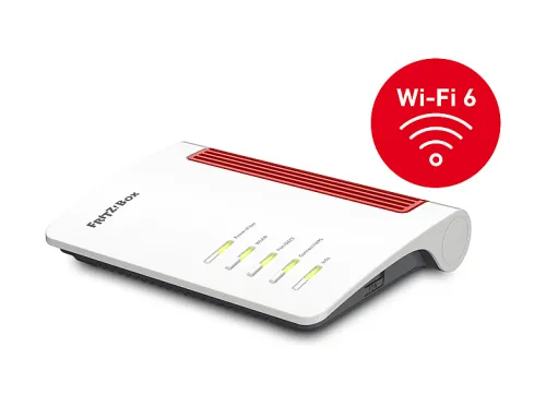Router WiFi | FRITZ!Box 5530 Fiber Edition Internation AVM, 3000 Mbps, MIMO, Blanco