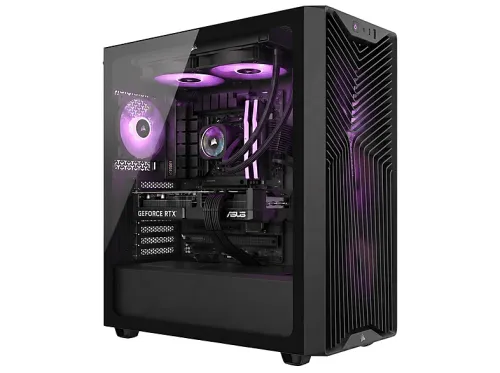 PC Gaming | EPICAL-Q Sailor Steel XVIII, AMD Ryzen 7 5700X, 32 GB RAM, 1 TB SSD, GeForce RTX™ 5060 Ti, Windows 11 Pro, Negro