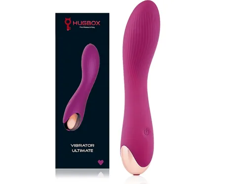 Vibrador | HUGBOX Neo, silicona hipoalergénica, Morado