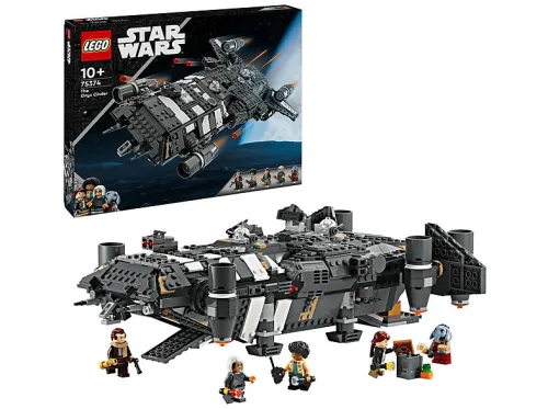 Juego de construcción | LEGO Star Wars: Skeleton Crew The Onyx Cinder™ Set de nave estelar 75374, edad recomendada: 10 año(s), 1325 piezas