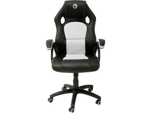 Silla gaming | Nacon CH-310, Ergonómico, Altura regulable, Máximo 110 kg, 5 ruedas, Blanco