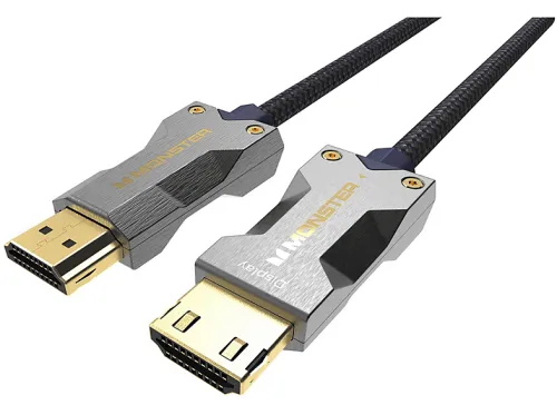 Cable HDMI | MONSTER M3000, 8K a 60Hz y 4K a 120Hz, Cable Óptico Activo, Video HDR, 48 GBPS, Triple Blindaje, negro