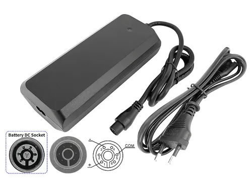 Cargador bicicleta eléctrica | POWERSMART Explorer Speed 45(21.ETT.10), Negro