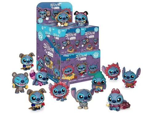 Figura Funko Pop! | FUNKO Mystery Mini Caja Stitch Disfraz Sorpresa, Multicolor