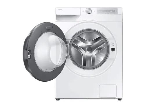 Lavadora carga frontal | SAMSUNG WW90DG6U85HHU3, 9 kg, 23 programas, Blanco