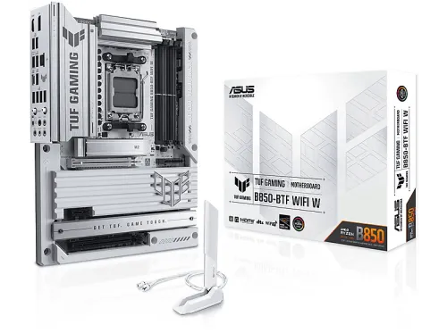 Placa base | TUF GAMING B850-BTF WIFI W ASUS, ATX, AMD B850, Sockel AM5, Blanco