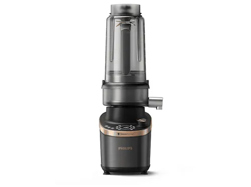 Batidora de vaso | PHILIPS HR3770/00, 1500 W, 2000 ml, Negro, Cobre
