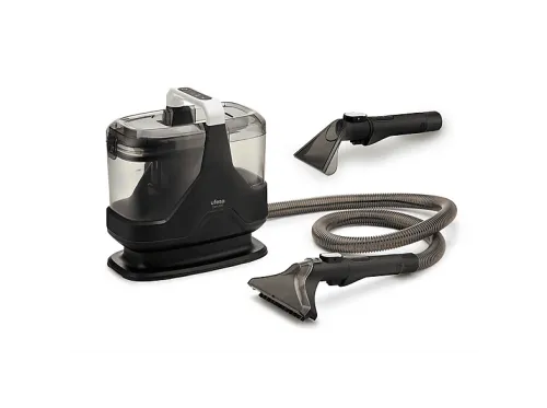 Aspirador de tapicerías | UFESA Zion 600, 600 W, Potencia de succión 15,000 Pa, Depósito 1.3 l, Gris y Negro
