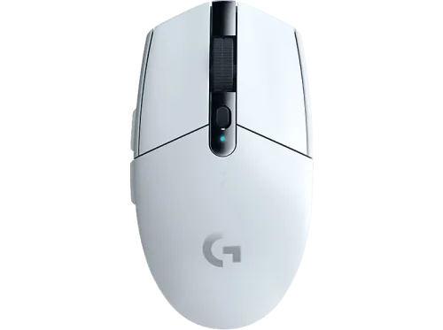 Ratón gaming | Logitech G G305, Lightspeed, Inalámbrico, 12.000 dpi, Sensor Hero, Velocidad respuesta 1 MS, Botones programables, 250h batería, Blanco