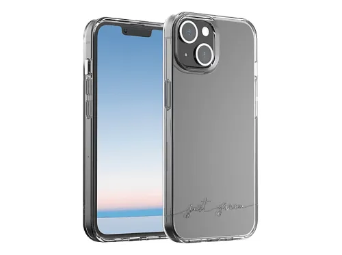 Carcasa para móvil | BIGBEN CONNECTED JGCOVIP14, Compatible con Apple iPhone 14, Transparente