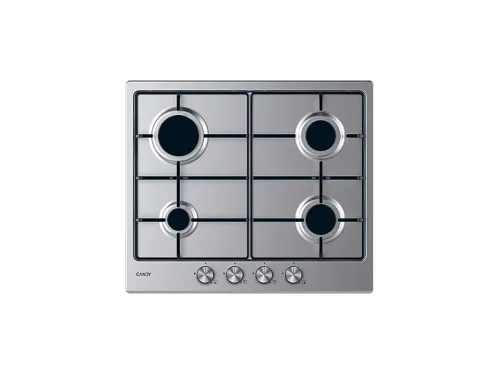 Placa de gas | CANDY ESSENZA CDIH6WBREX, 4 zone(s) zonas, 59,5 cm, Acero inoxidable